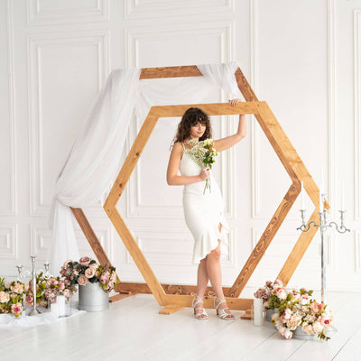 Wedding Arch Hexagon