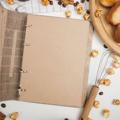 notebook for cooking food 