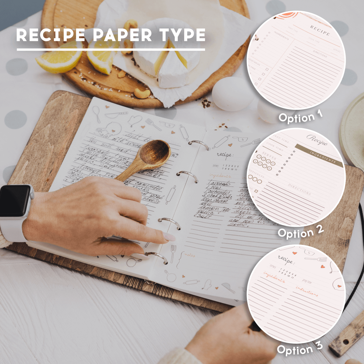 magic recipe paper